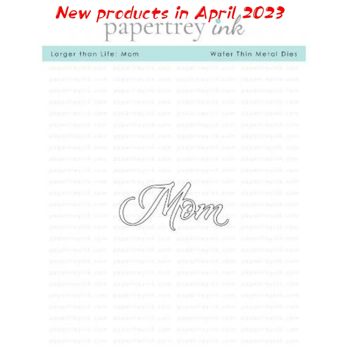 

Mom 2023 New Metal Cutting Dies For DIY Scrapbooking Crafts Maker Photo Album Template Handmade Decoration
