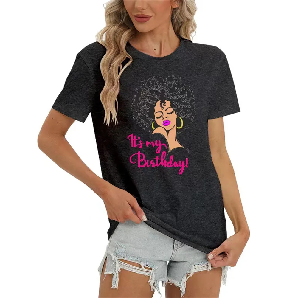 

Fashion Women‘s T-shirt 3d Spice Girl Print Tops Tees Casual Short Sleeves O-neck Y2k Clothes Summer Women’s Oversize T-shirts