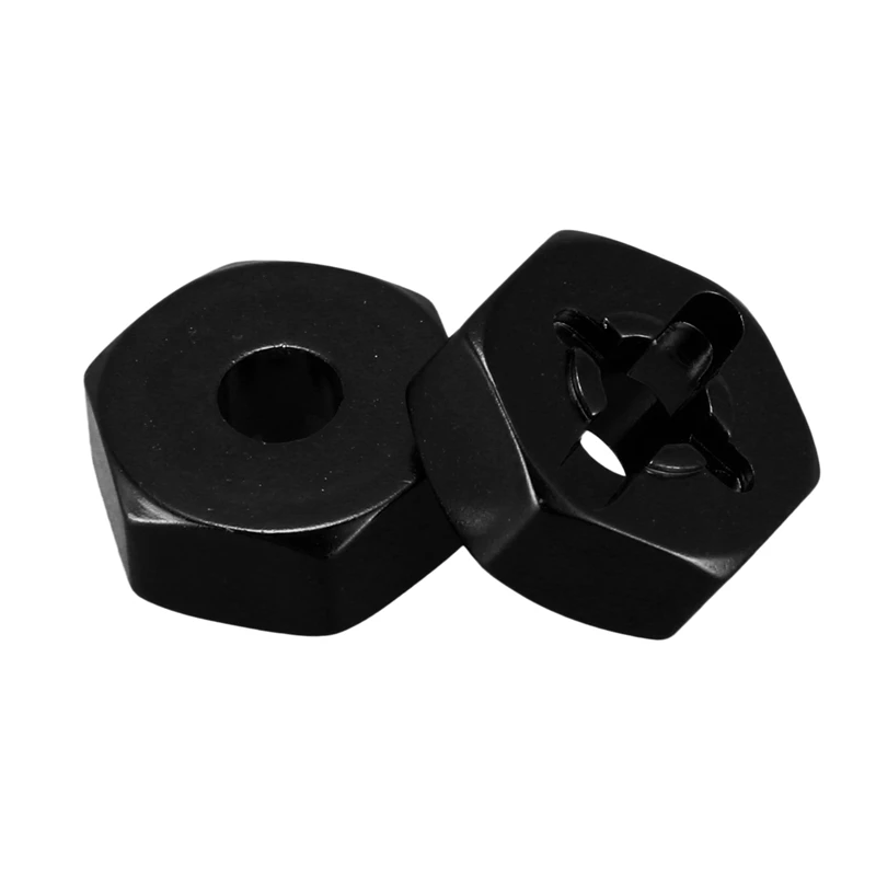 2023 Hot-16X Aluminum Alloy 12Mm Combiner Wheel Hub Hex Adapter Upgrades For Wltoys 144001 1/14 RC Car Spare Parts,Black images - 6