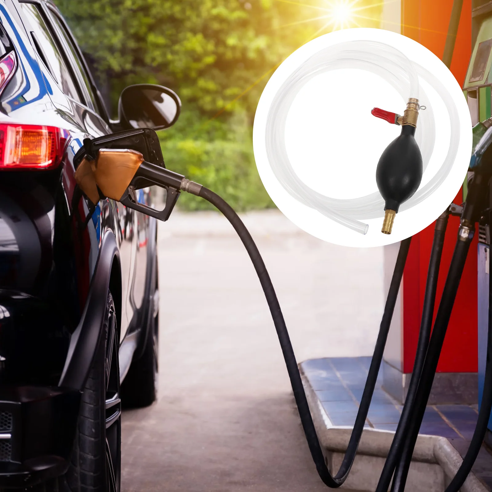 

Gasoline Conductor Oil Manual Petrol Syphon Hose Diesel Pump Conduction Motorcycle