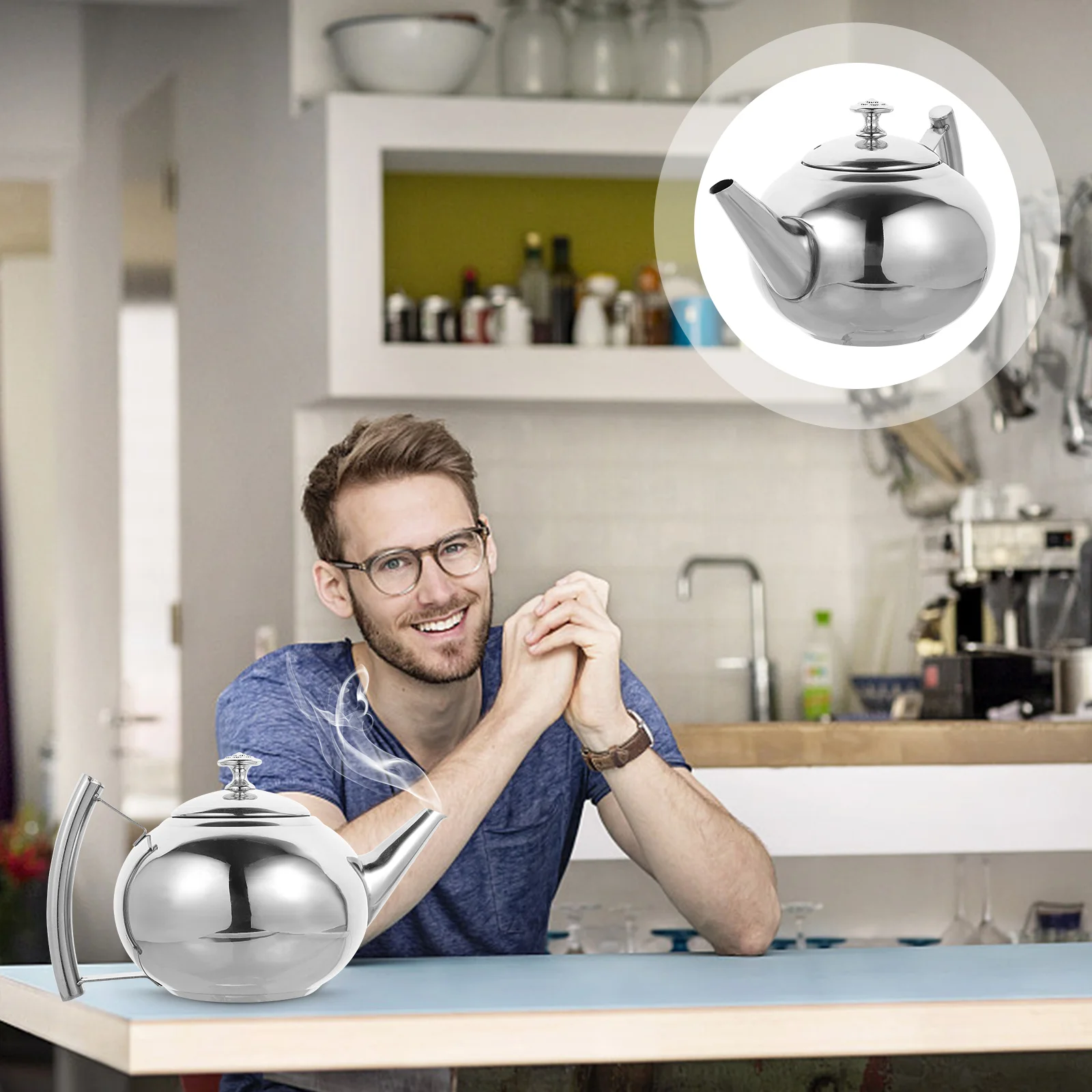 

Stainless Steel Tea Kettle for Home