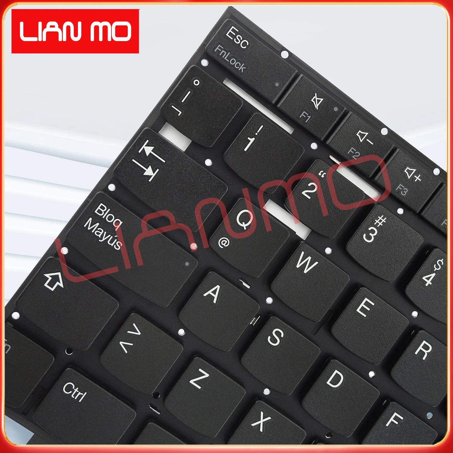 Фото Клавиатура для ноутбука Lenovo Thinkpad T14s Gen2 P1 Gen4 X1 Extreme Hermit 4-го поколения 2021 года, раскладка для Латинской Америки (испанский), без подсветки. №2