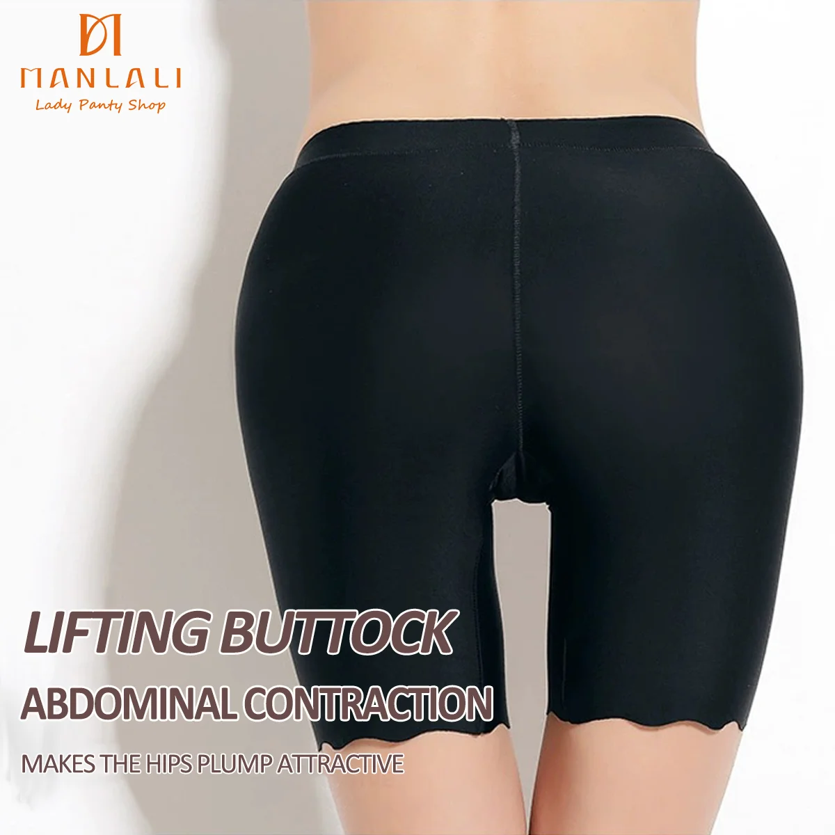 Трусики женские из вискозы укороченные безопасные тонкие дышащие трусики с