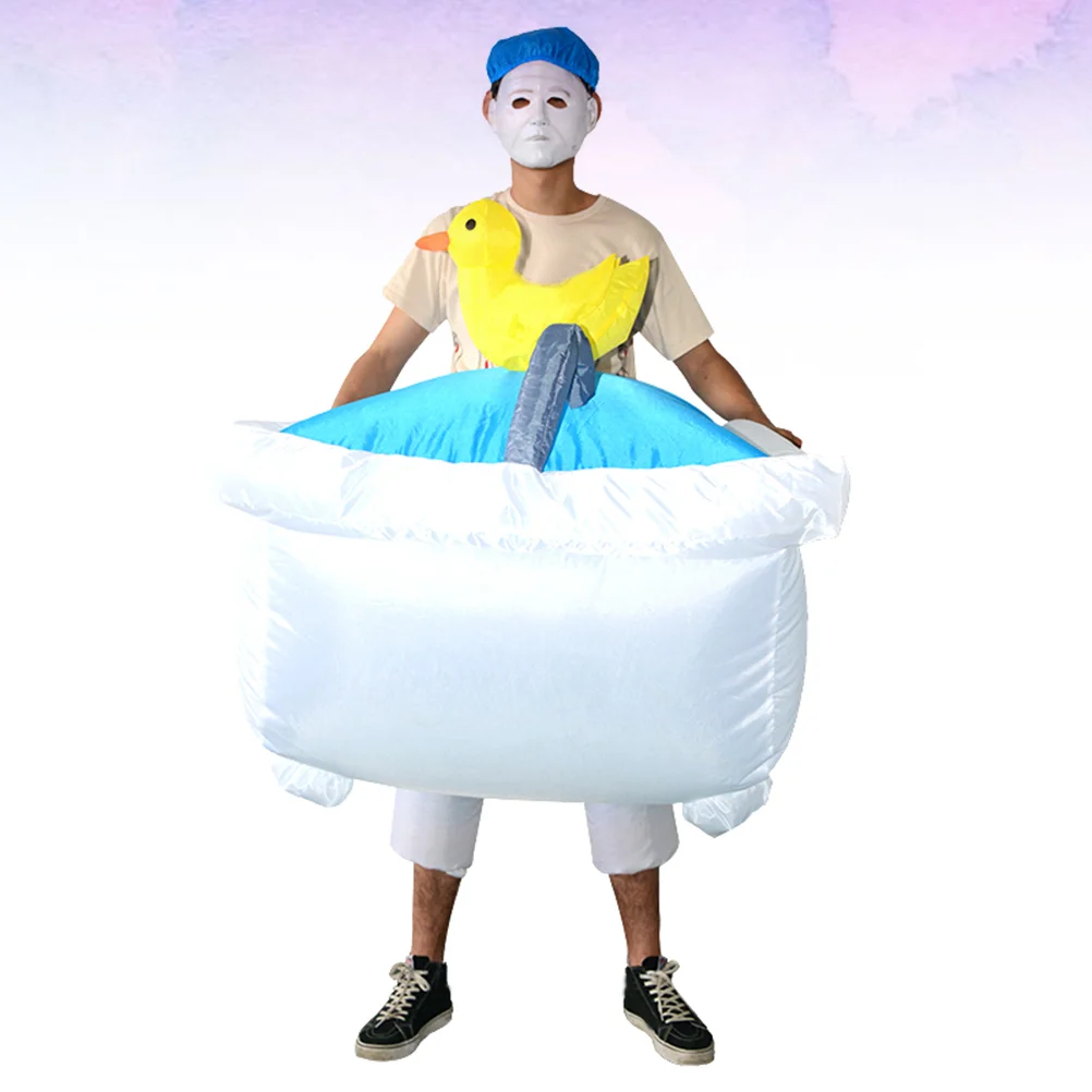 

Inflatable Halloween Costume Cosplayclothes Blow Body Party Funny Costumes Suit Bodysuit Supplies Pumpkins Décor Decoration