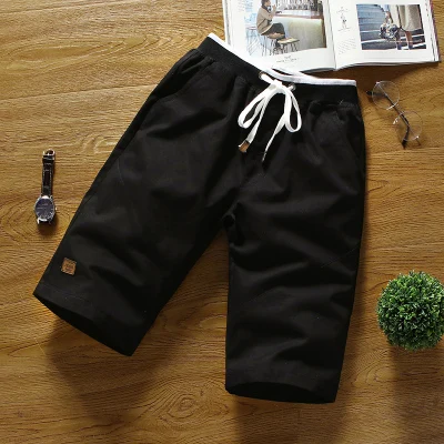 

2022 Korean Fashion thin thread beach pants Summer Shorts Classic Mens Fashion Shorts summermen's seaside resort pants