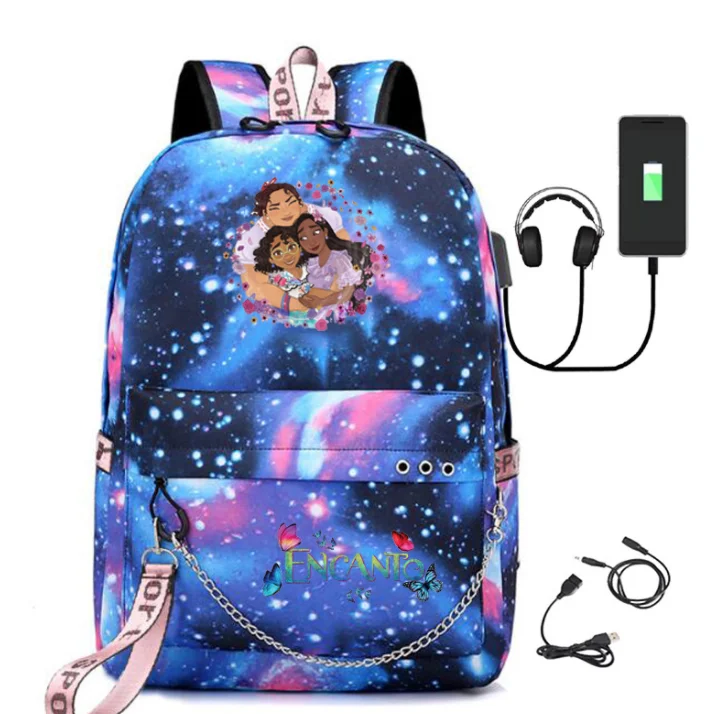 Школьный рюкзак для ноутбука с USB-портом зарядки и защитой от кражи |