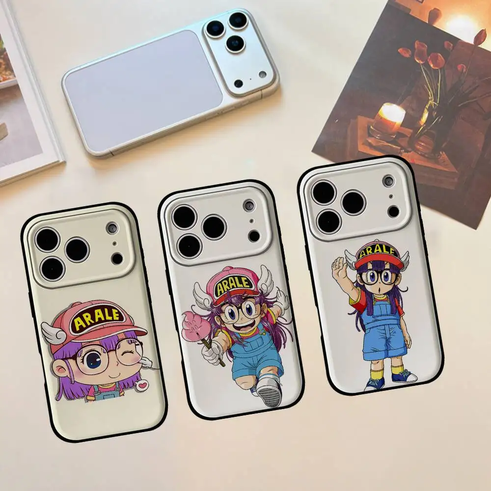 Фото Новый противоударный чехол A-Arale-Dr-S-Slump для iPhone 11 12 13 14 15 16 17 Pro Max №3