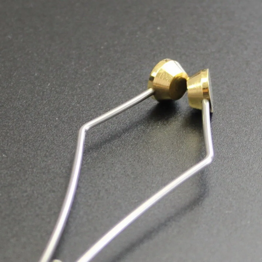 

Fly Tying Bobbin Holder Fly Fishing Arc Mouth Fly Tying Material Flared Bobbin Stainless Steel Bobbin Holder Fishing Tackle Tool