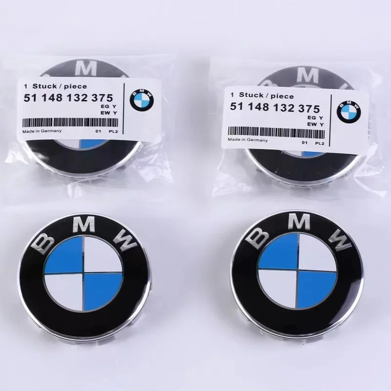 

4Pcs 56mm 68mm BMW Emblem For BMW Wheel Hub Caps For BMW 3 Series 5 Series E60 E90 F10 F30 E46 E39 X5 E53 E70 E38 Z4