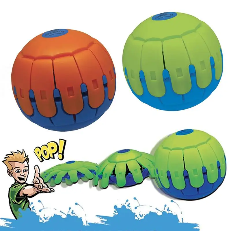 

Ball Magic Foot Frisbee Elastic Deformation Ball Toy Tread Ball Outdoor Sports for Children