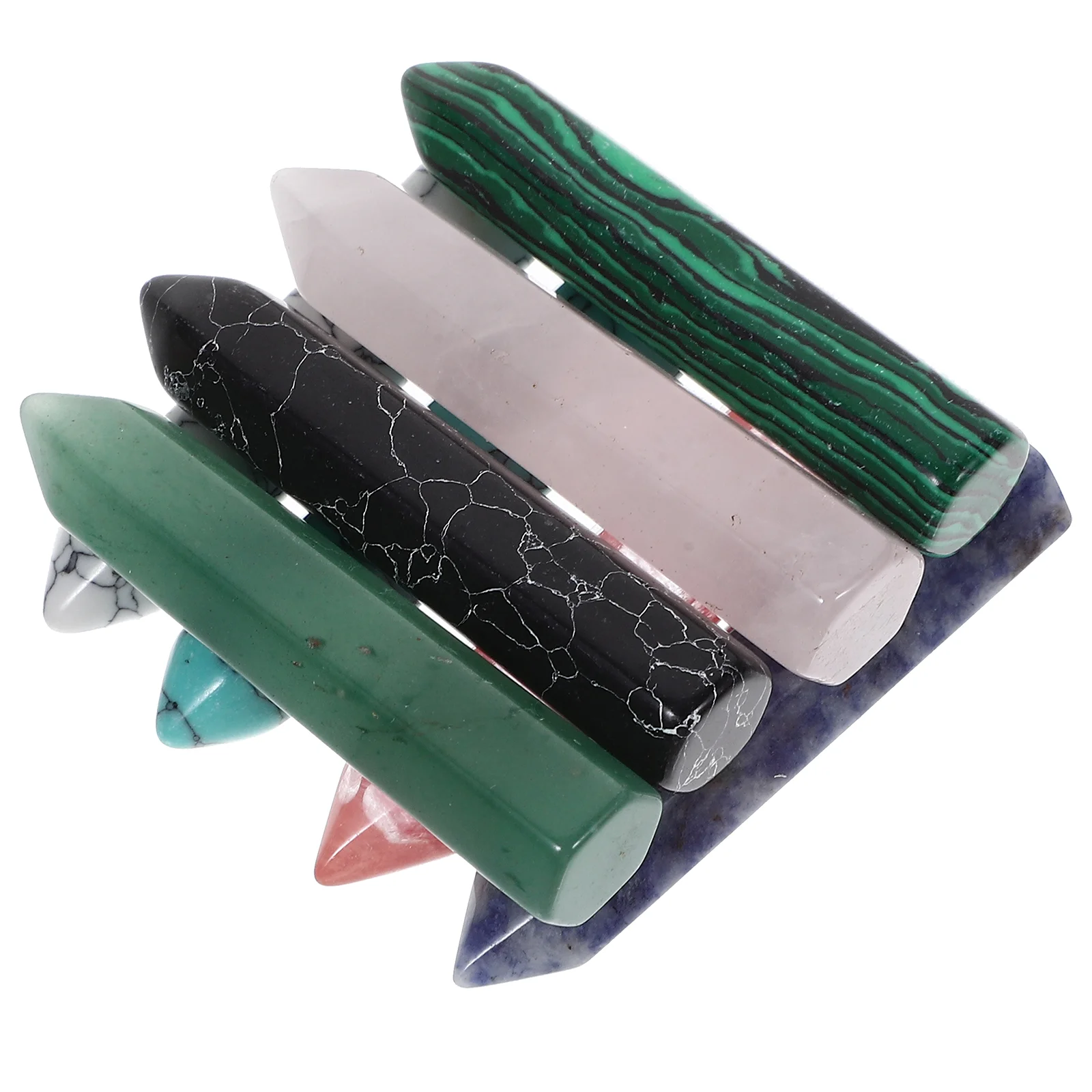 

8 шт., натуральные камни для медитации