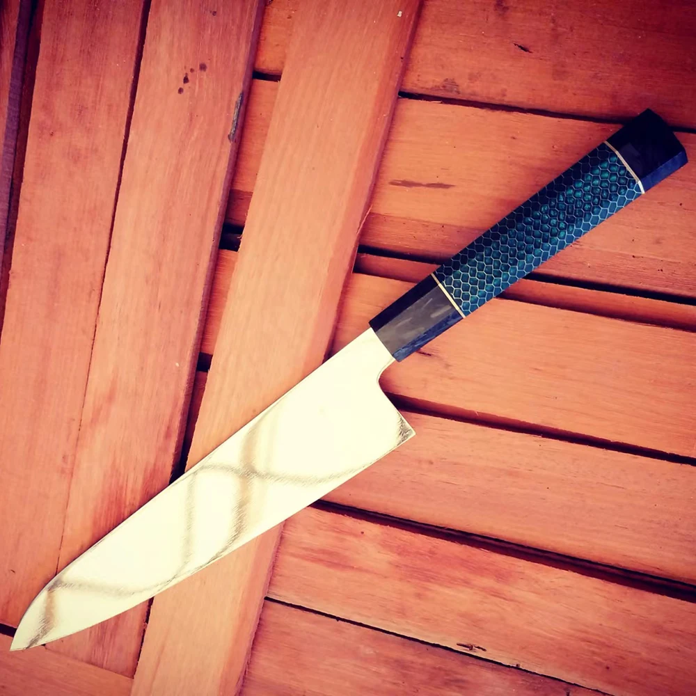 Кухонные ножи Gyutou VG10 стальной 9 5 дюйма острый Кливер сашими слайр суши филлейтинг