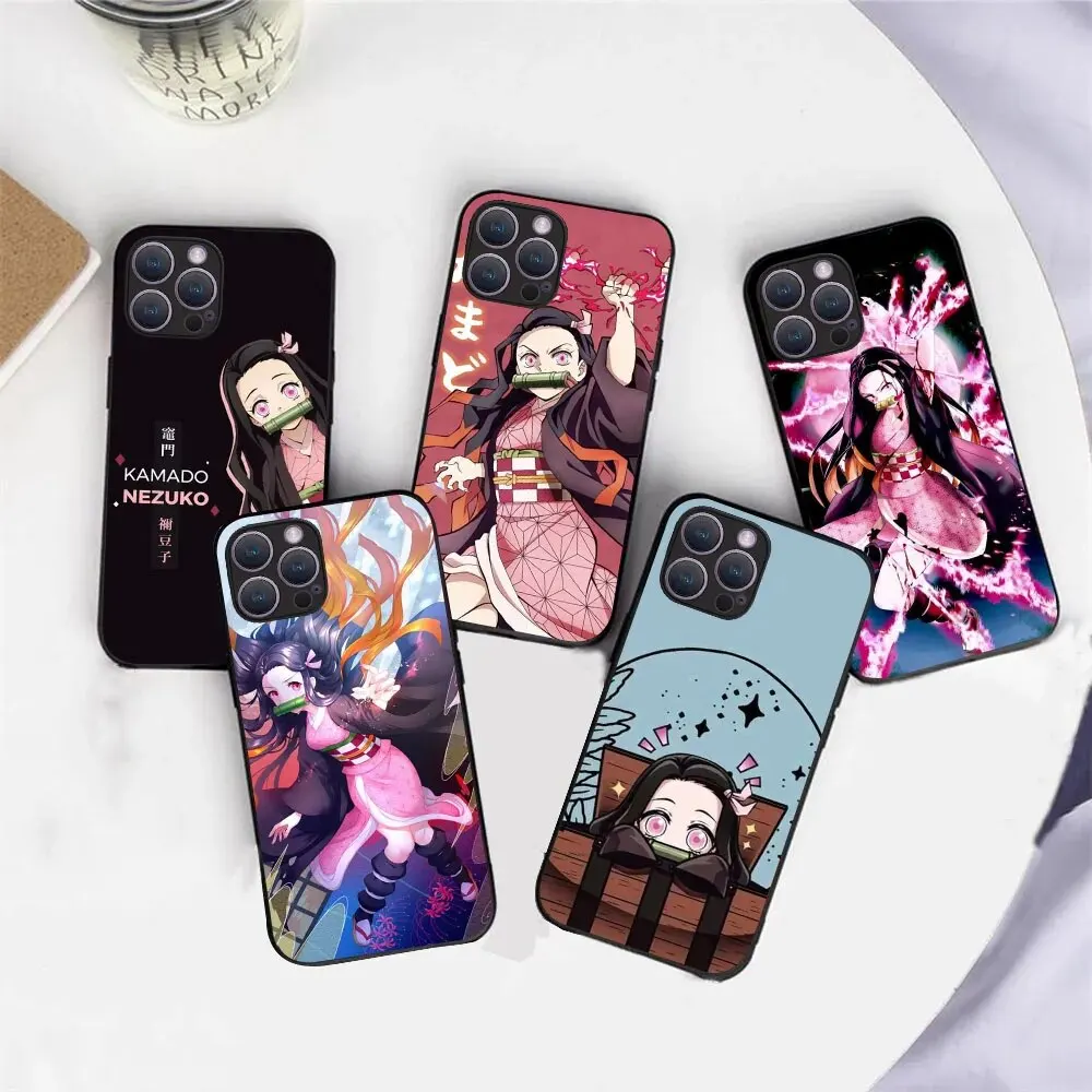 KP-53 Nezuko Kamado мягкая силиконовая модель для VIVO Y71 Y81 Y81S Y81I Y91 Y93 Y95 Y91C V21 V21e Y73 Y10 Y76 Y15A Y15S