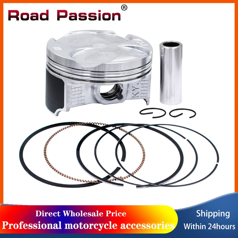 

Road Passion Motorcycle Parts Size 76mm 76.5 77mm STD +50 +100 Piston Rings For HONDA CBR250 2011-2013 CRF250L 2013-2016 CRF250
