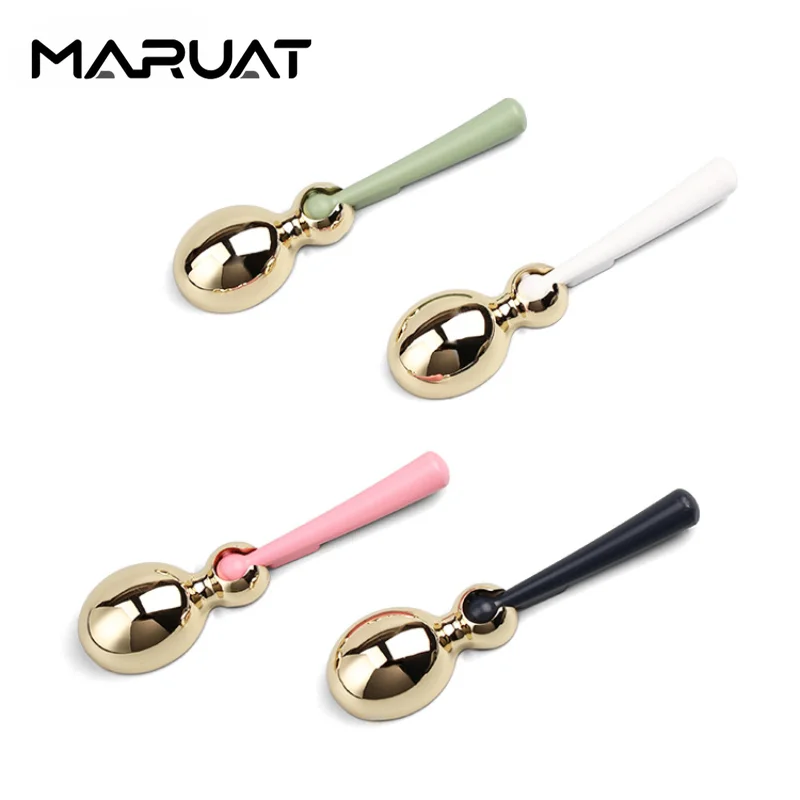 MARUAT красивые мебельные ручки в форме ложки современная кухня ручка для шкафа