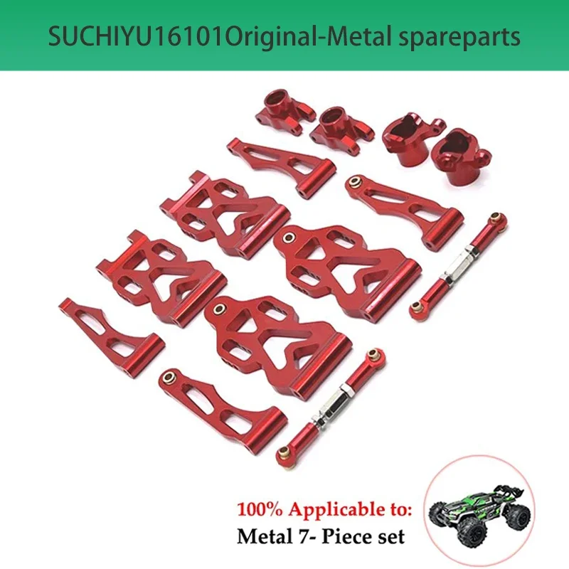 Neumáticos Rueda Camión Monstruo Hexagonal Para SCY 16101 16102 16103 1:16 Piezas Actualización De Coche Todoterreno RC 6324