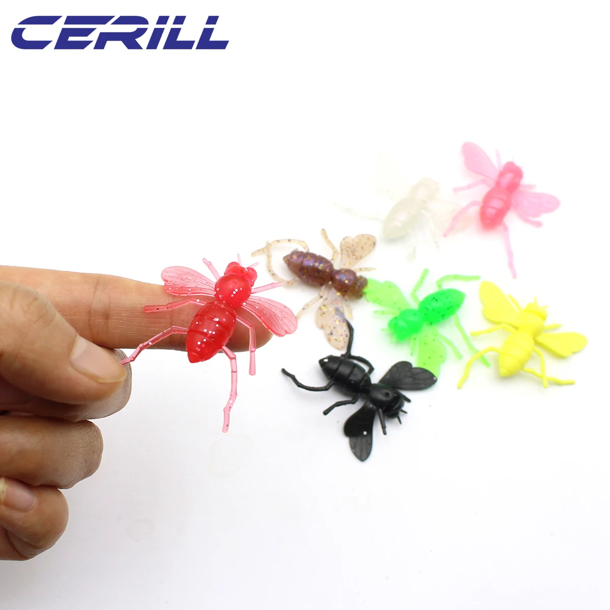 10 шт. мягкая рыболовная приманка 1 5 г