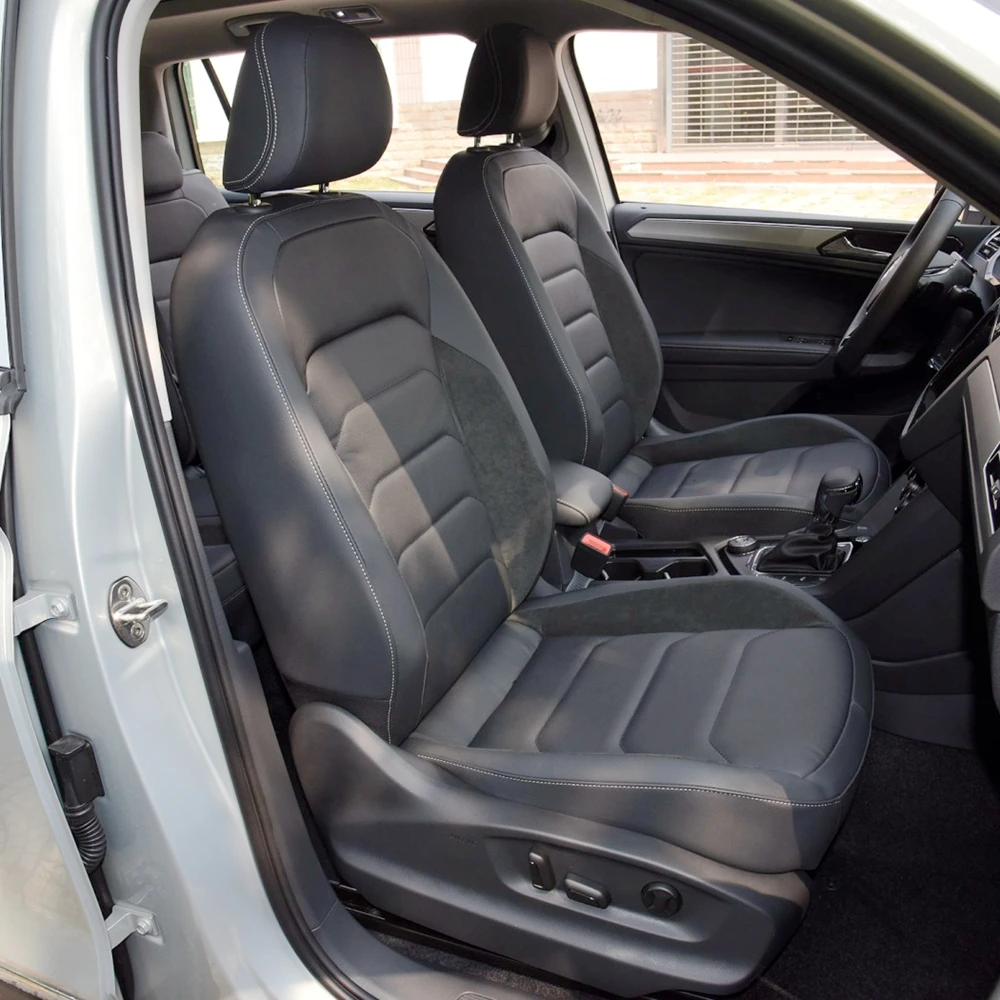 Чехлы из искусственной кожи на автомобильные сиденья для Volkswagen VW Tiguan Allspace 2019 2020