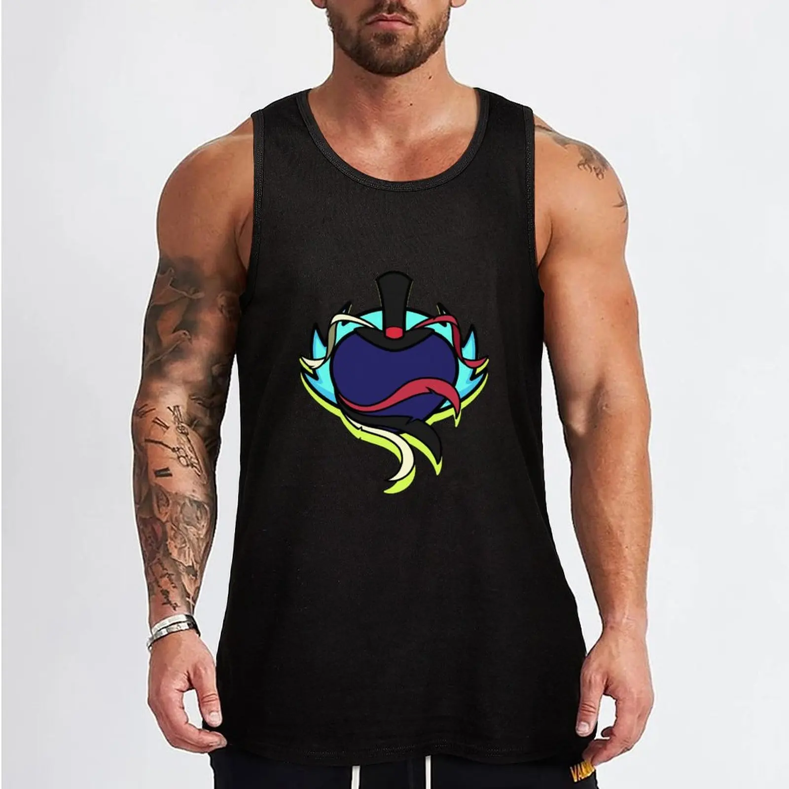 Helluva Boss - Asmodeus Tank Top Футболка Мужская спортивная футболка