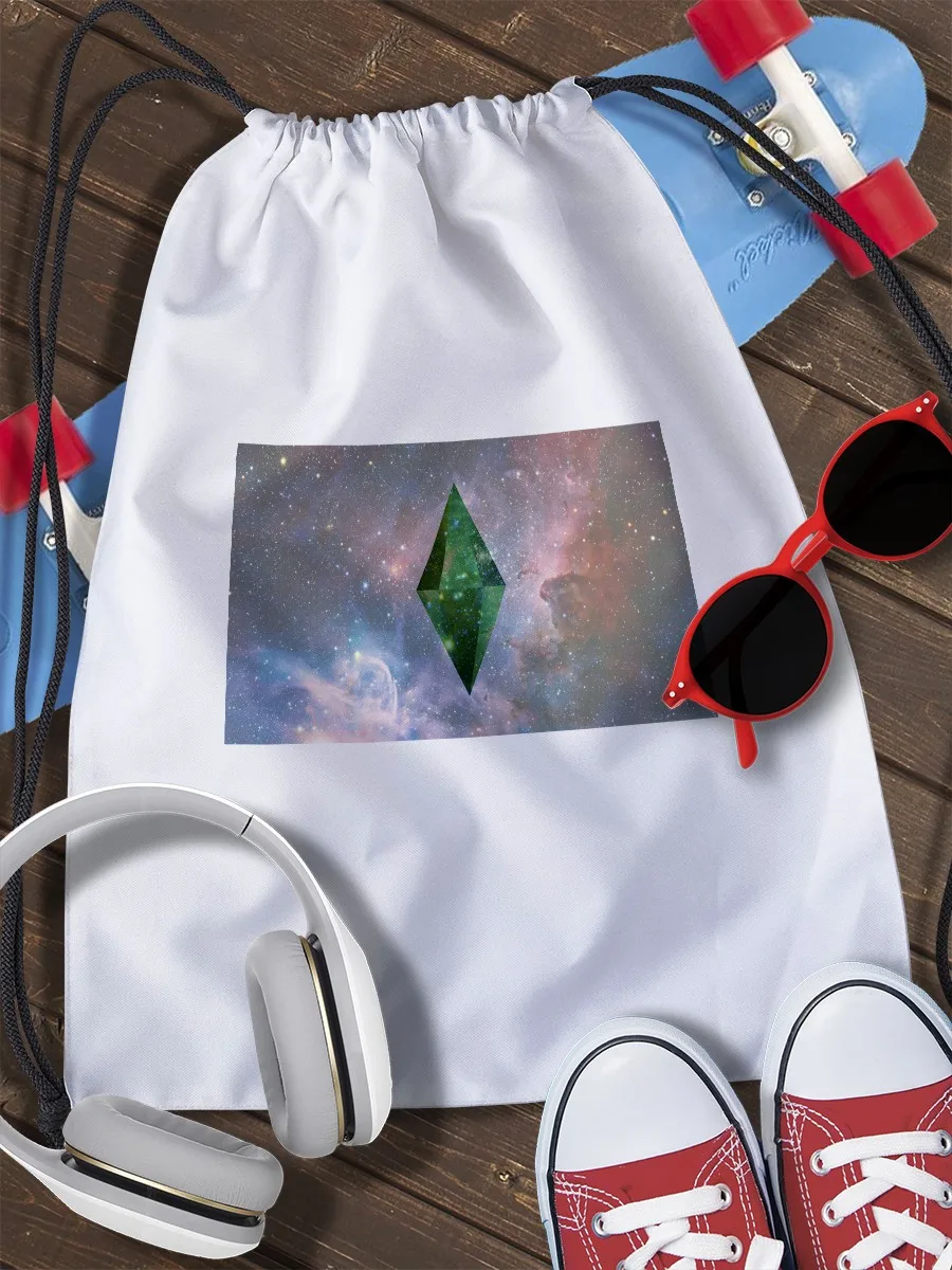 Мешок для cменной обуви Игры Sims 4 (Симулятор жизни Любовь Романтика Строительство)