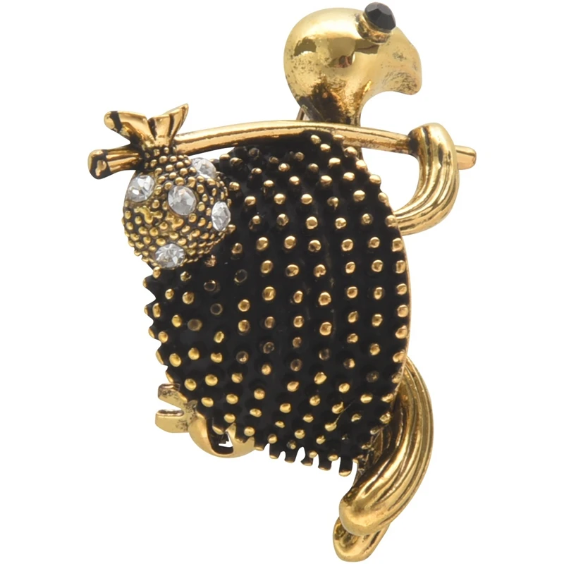 

Vintage Style Walking Tortoise Brooch Women Kids Clothes Accessories Crystals Turtle Animal Brooches Suit Corsage Pins