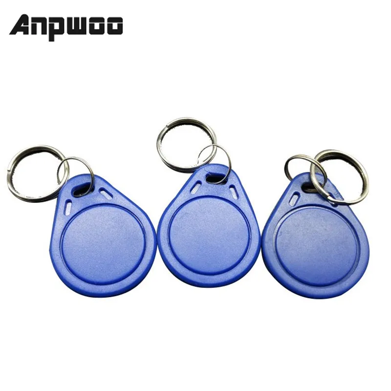 

ANPWOO 10PCS Key Tag Card For Access Control System Keyfobs To