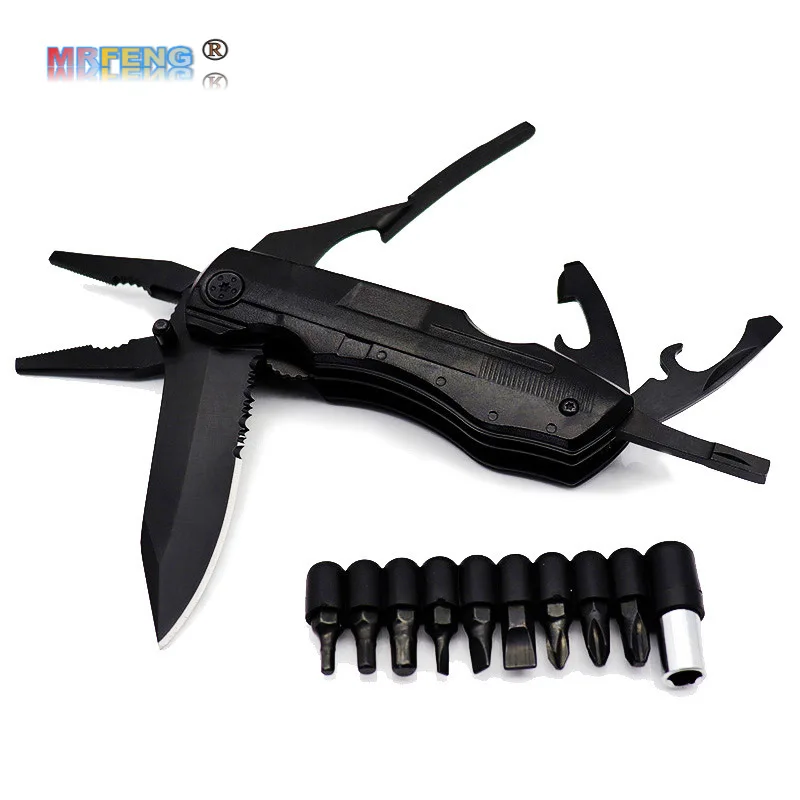 

Набор для выживания на природе Pro 8 в 1, портативный тактический карманный нож для выживания на природе, экстренный комбинированный инструме...