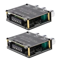2pcs 2 1 channel for bluetooth audio amplifier module 50wx2100w high and low tone subwoofer amplifier board speaker