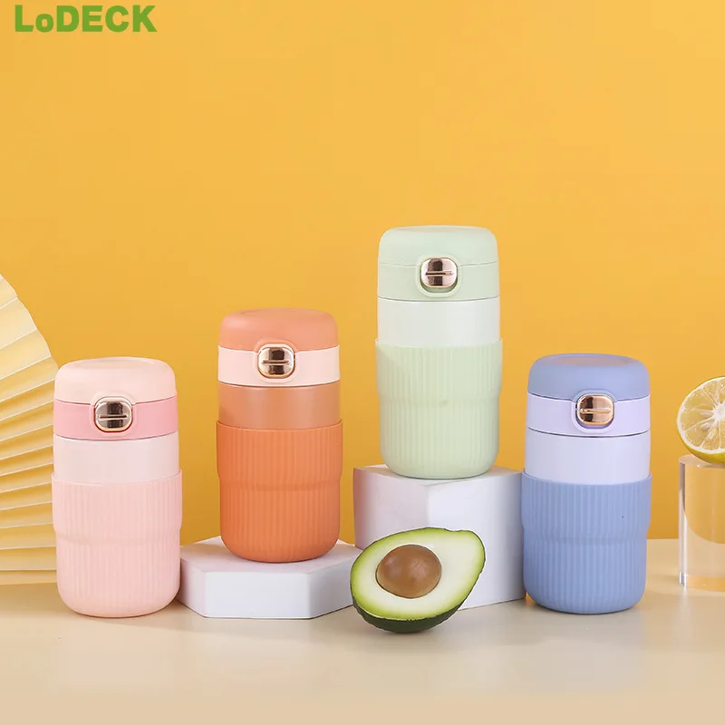 

Stainless Steel Children Student Bounce Mini Portable Simple Thermal Insulation Office Leisure Coffee Cup