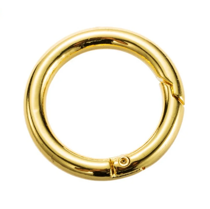 35mm Alloy Open Ring Buckle Bracelet Jewellery Making Accessorie Spring DIY Linker for Outdoor Mountaineering Split Ring Hanging