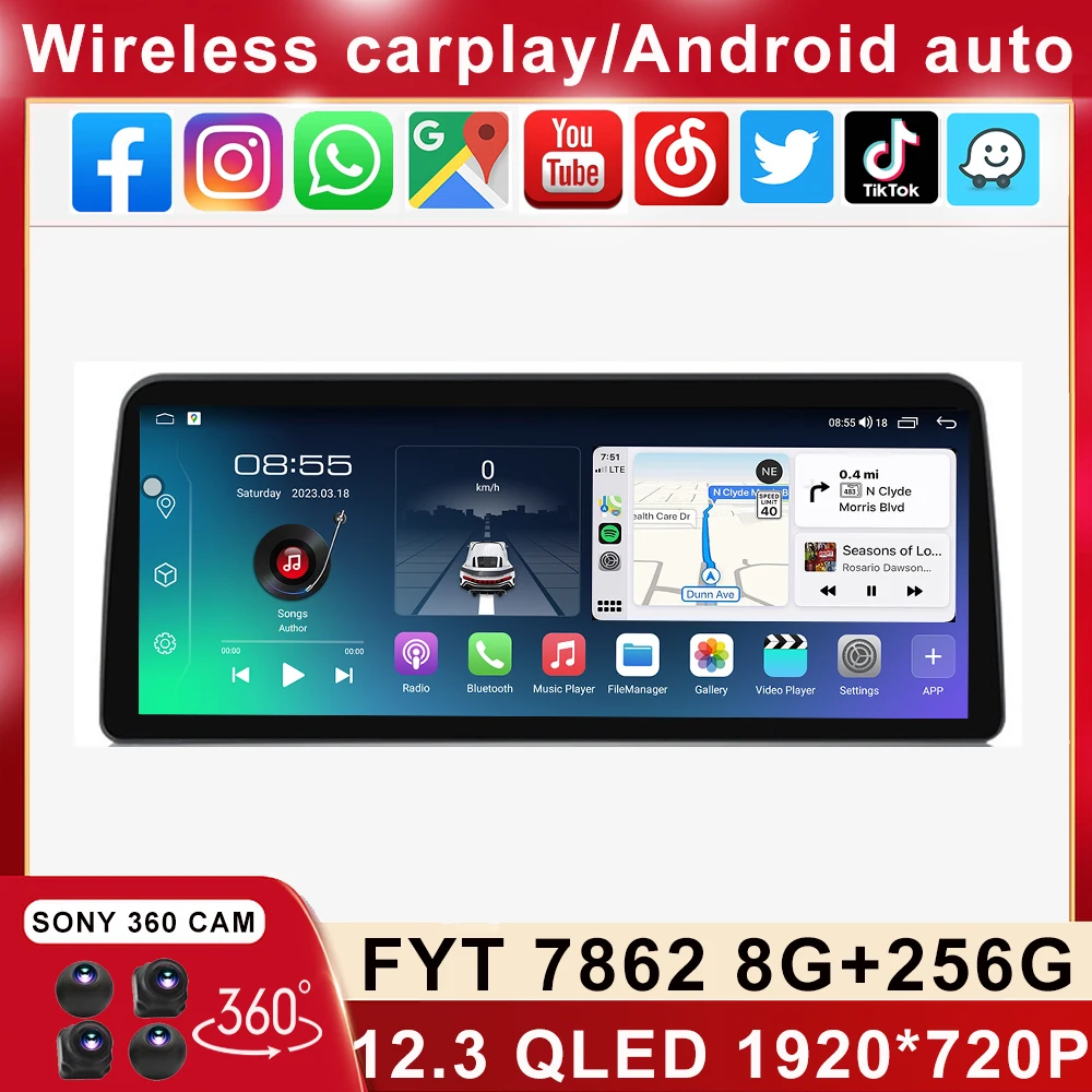 Экран для Volkswagen Honda Hyundai Nissan головное устройство Android автомобильный стерео