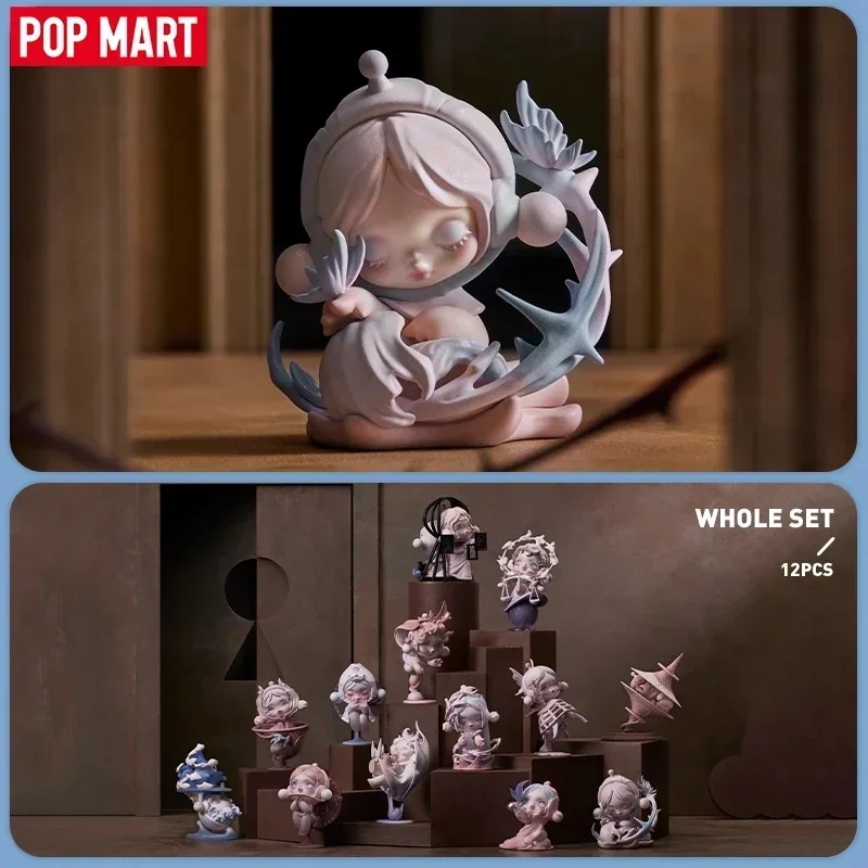 Фото POP MART SKULLPANDA The Paradox Series Оригинальная коллекционная серия Mystery Box (слепая коробка) — игрушки, куклы, милые настольные украшения, подарок №1