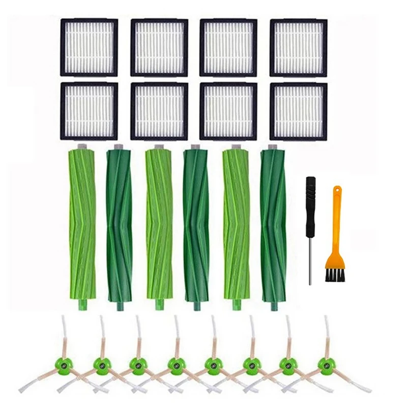 

Hepa Filter Side Brush Main Brush Accessories Kit For Irobot Roomba I7 I7+ E5 E6 I3 Sweeping Robot