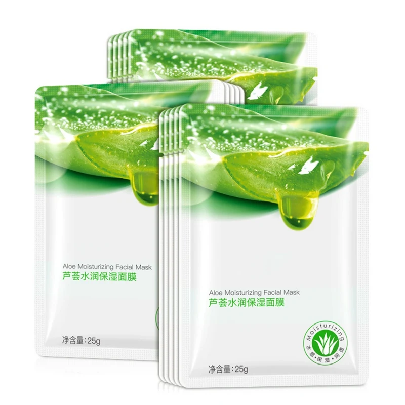 

Aloe Vera Water Moisturizing Mask Whitening Anti Aging Remove Wrinkle Nourishing Face Skin Care Beauty