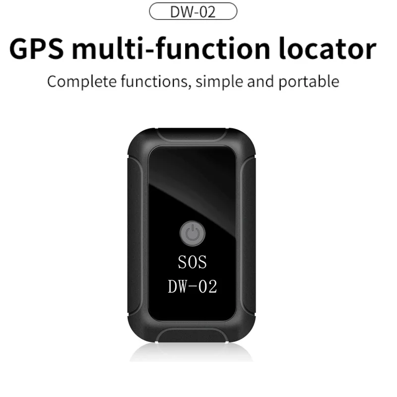 

DW-02 Magnetic Mini Vehicle Auto Car GPS Tracker Voice Control Real Time Tracking Device WiFi+LBS Locator Precise Positioning