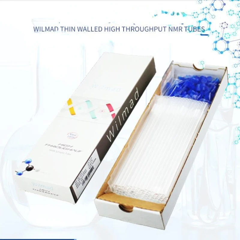 

2pcs 5pcs 10pcs 20pcs 50pcs Lab Glass NMR Tube, 7-inches NMR Sample Tube for Laboratory Experiment