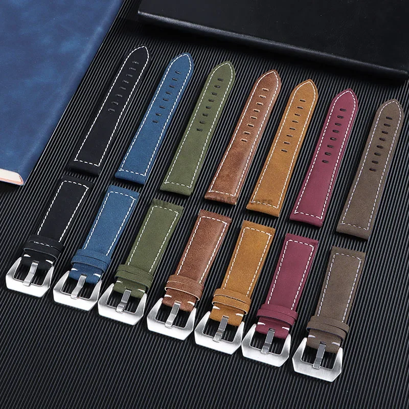 Ремешок из коровьей кожи для Seiko и Omega