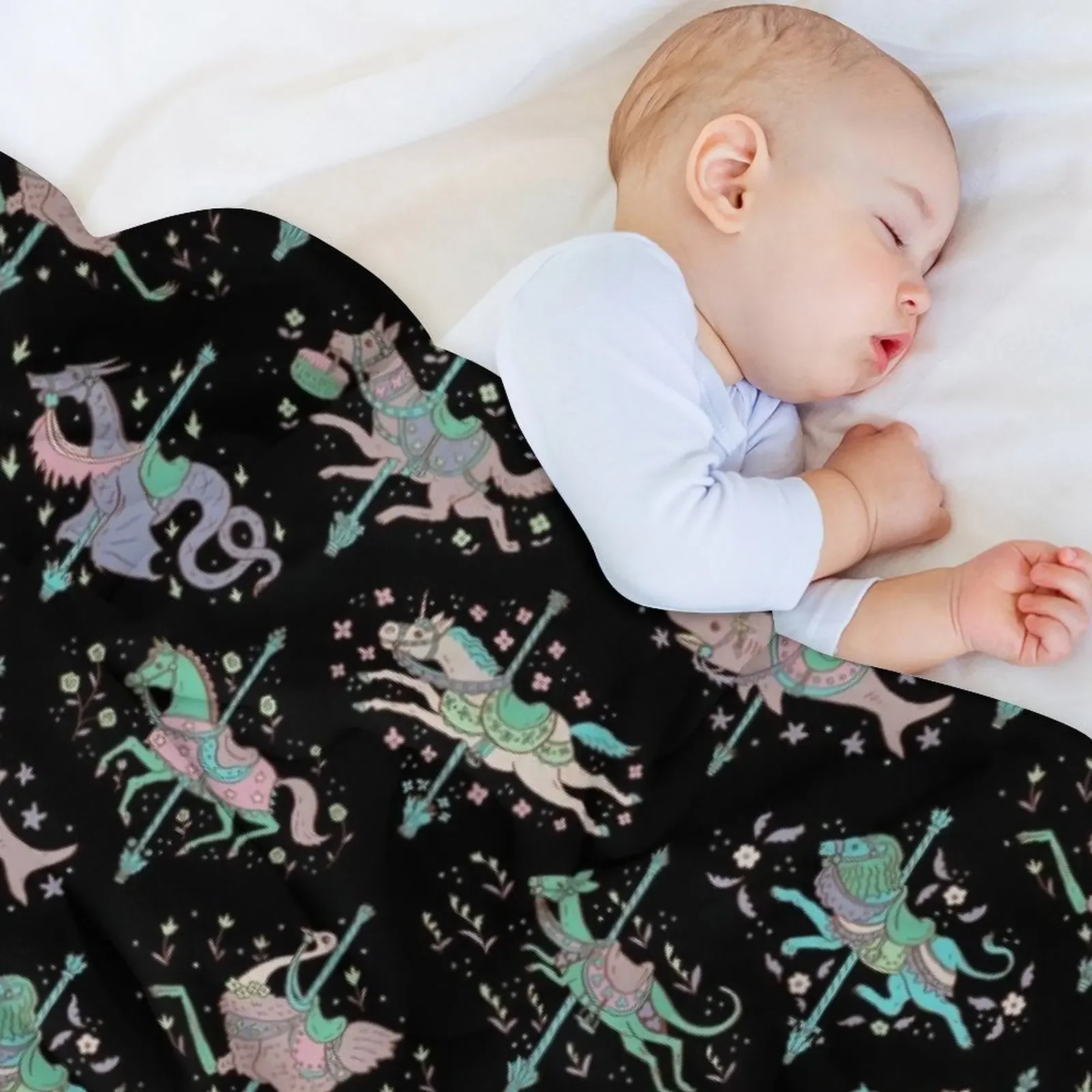 Карусель — темное одеяло роскошные брендовые термобелье для путешествий