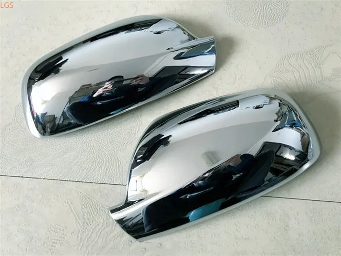 

For Citroen c-Elysee 2008-2013 High-quality ABS Chrome rearview mirror decoration cover anti-rub protection car accessories A