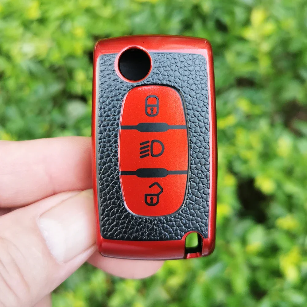 Высококачественная Автомобильная флип-сумка из ТПУ для Peugeot 107 207 307 308 407 607 3008 Citroen