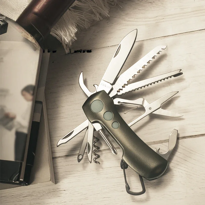 Горячая Распродажа Многофункциональный складной швейцарский армейский нож