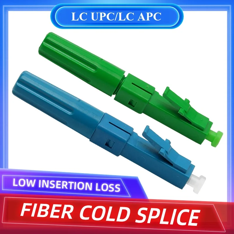 LC UPC/APC Fiber Assembly Quick Connector Single Mode Optic Cable Fast |
