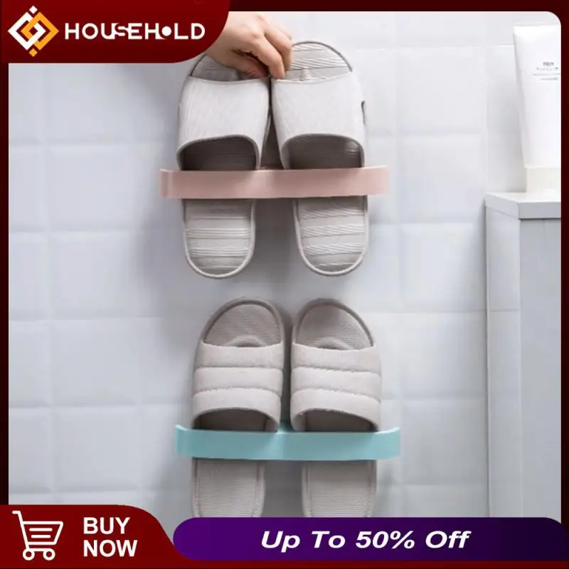 

Bathroom Storage Rack Wall-mounted Shoe Rack Household Space Saving Shoe Rack Foldable Shoe Rack Non-drilled Storage Rack