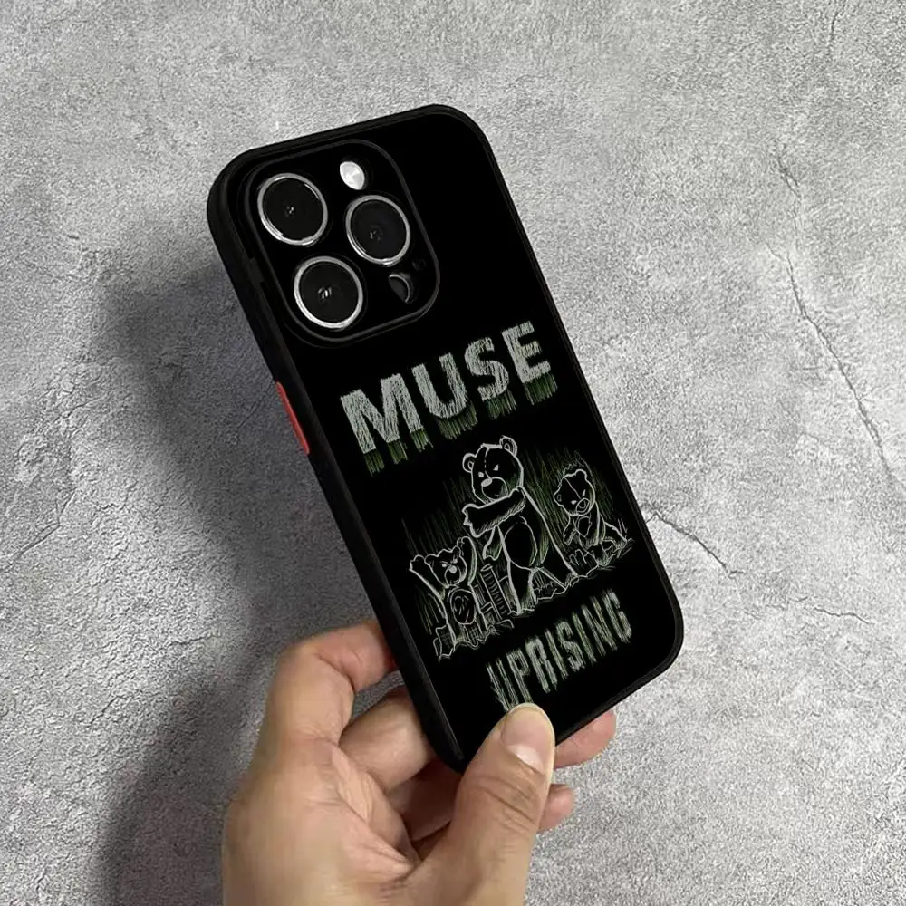 Чехол Muse рок-группы для телефона IPhone 16 15 14 13 11 12 Pro Max Mini Xs X Xr 7 8 Plus Se чехол