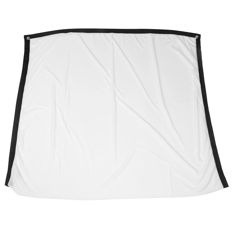 Экран для проектора домашнего кинотеатра HD белый складной