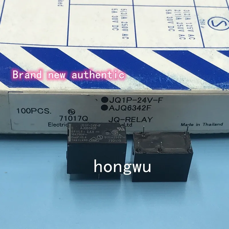 100% оригинал, новинка, 1 шт./Φ AJQ6342F DC24V реле, 10 А, 5 контактов