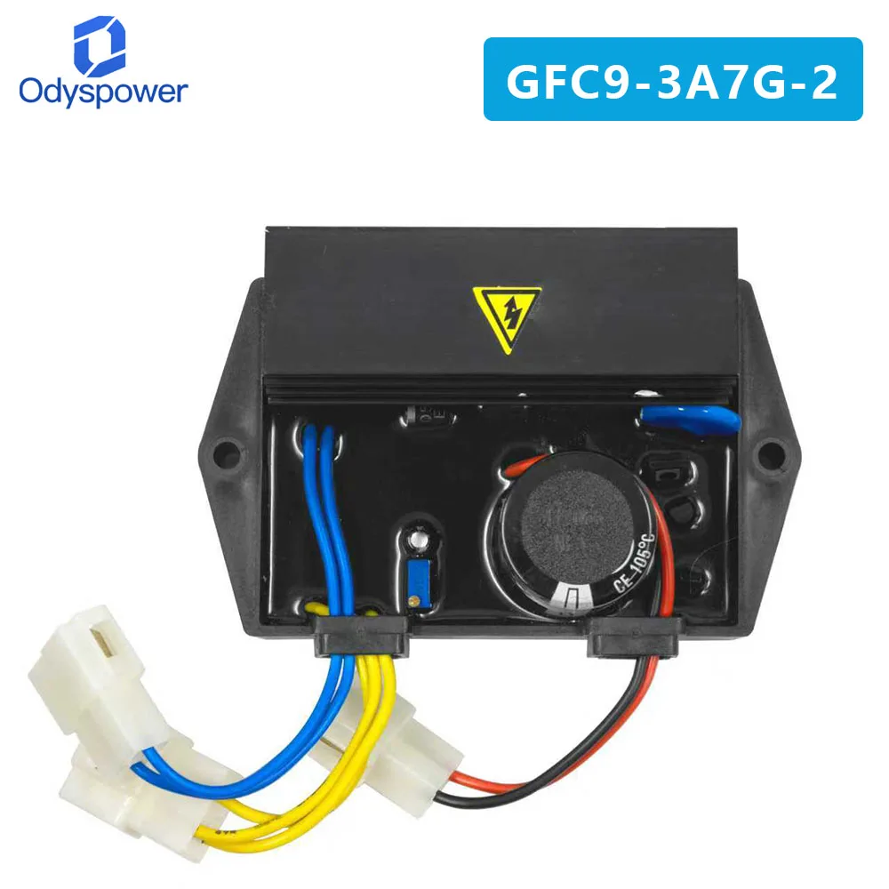 Универсальный автоматический регулятор напряжения 15-10 кВт AVR GFC9-3A7G-2, замена для поколения Kohler (art.: 3920d4ab014ff) - 3920d4ab014ff