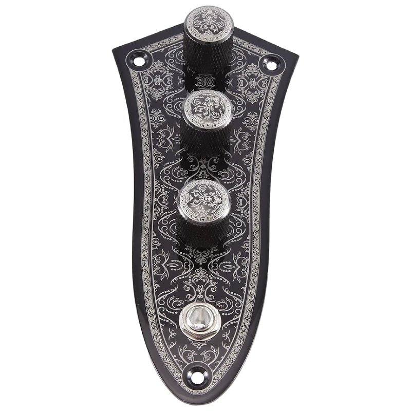 

3 Jazz JB Bass Loaded Wired Control Plate For Bass Guitar Accessories Parts JB-03