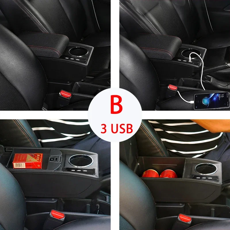 Для Perodua Bezza Armsteun Interieur Middenconsole Opbergdoos автоматический стильный чехол Decoratie Accessoires