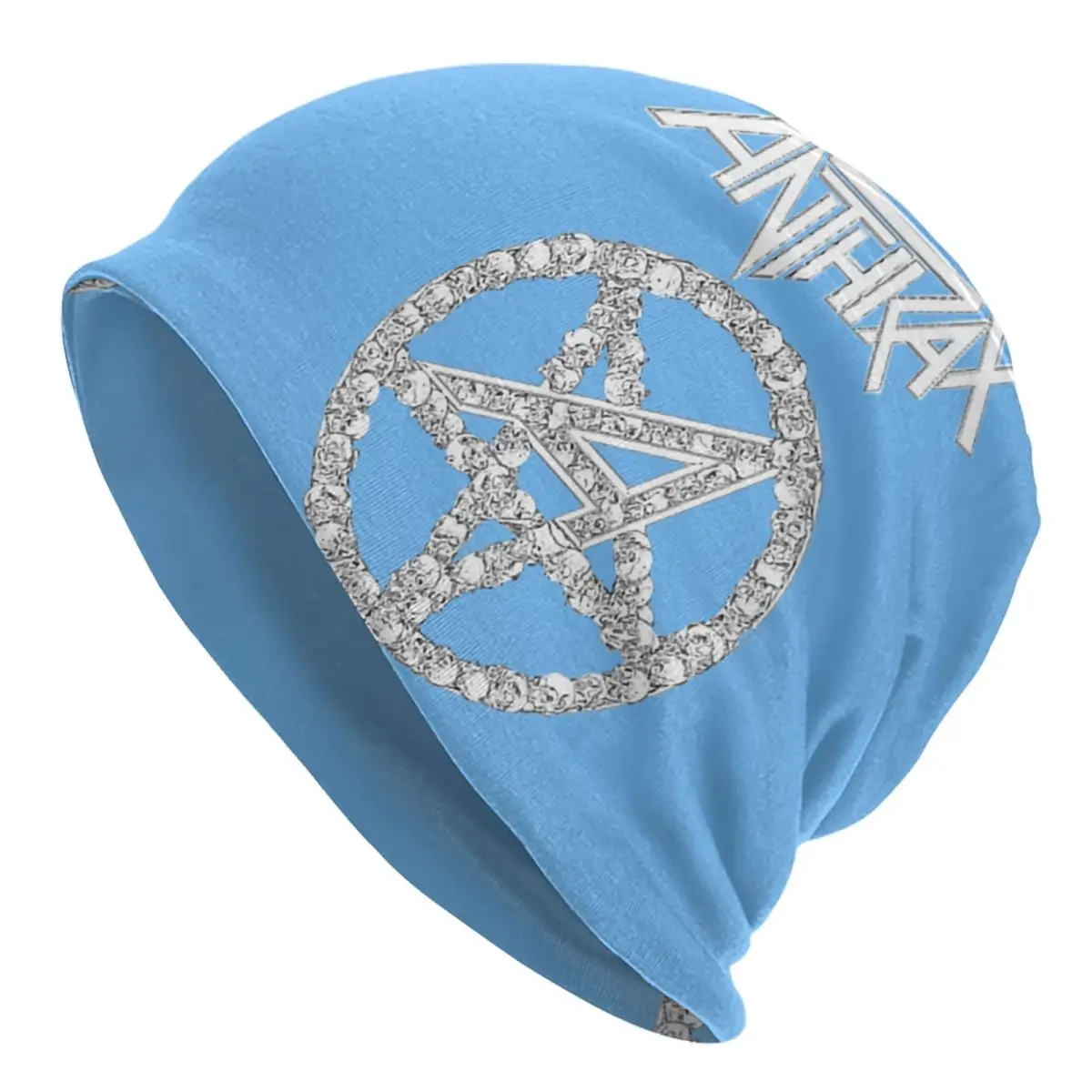 

ANTHRAX BAND 1 Unisex Brimless Urinal Hat ANTHRAX Knitted Hat For Men And Women Casual Creative